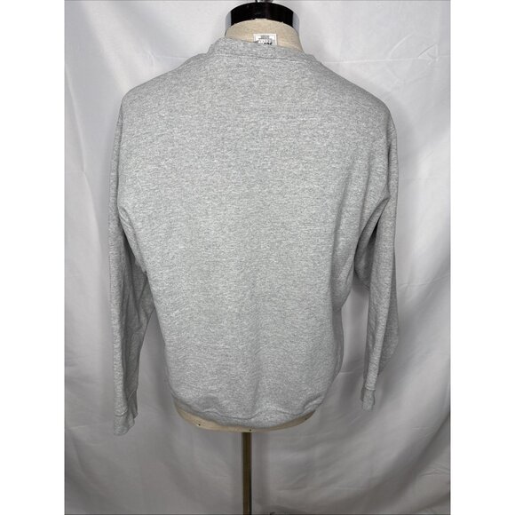 Vintage Wittenberg Tigers Sweatshirt Mens L Gray Pullover Crew Neck Shirt - Picture 6 of 7